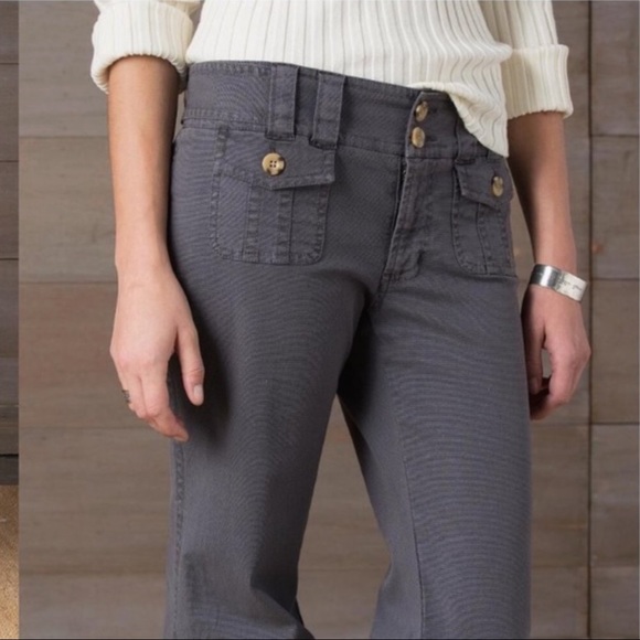 Sundance Alberta Pants Woman’s Size 6 Soft Grey 100% Tencel Button Pockets - Picture 9 of 10